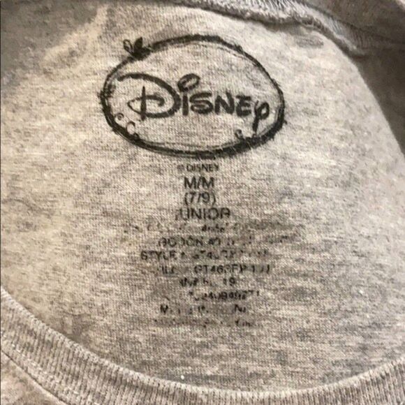 Disney Minnie Mouse Gray Short Sleeve Graphic Tee Size M - Picture 3 of 4